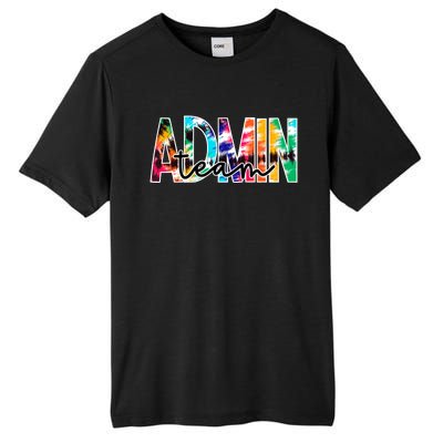 Admin Office Team Back To School Matching Group Squad Tall Fusion ChromaSoft Performance T-Shirt