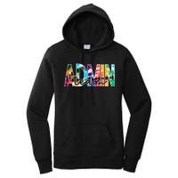 Admin Office Team Back To School Matching Group Squad Women's Pullover Hoodie