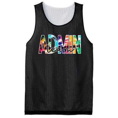 Admin Office Team Back To School Matching Group Squad Mesh Reversible Basketball Jersey Tank