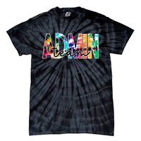 Admin Office Team Back To School Matching Group Squad Tie-Dye T-Shirt