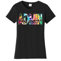 Admin Office Team Back To School Matching Group Squad Women's T-Shirt