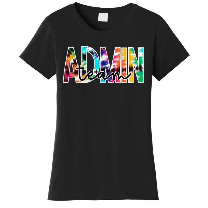 Admin Office Team Back To School Matching Group Squad Women's T-Shirt