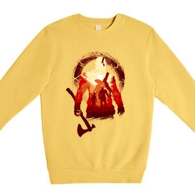 Adventure Of The Gods Premium Crewneck Sweatshirt