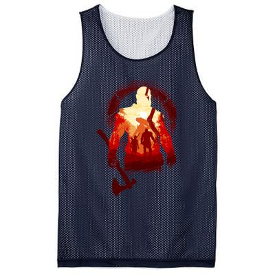 Adventure Of The Gods Mesh Reversible Basketball Jersey Tank