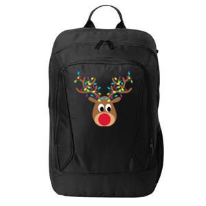 All Of The Otter Reindeer Adorable Christmas Pajama Costume City Backpack