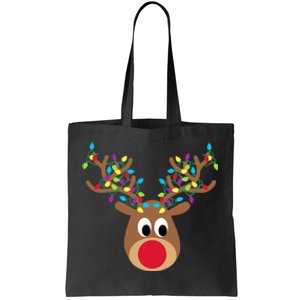 All Of The Otter Reindeer Adorable Christmas Pajama Costume Tote Bag