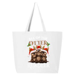 All Of The Otter Reindeer Christmas Funny Cute Gift 25L Jumbo Tote