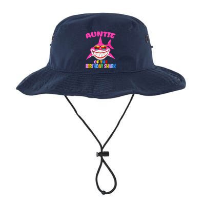 Auntie Of The Baby Birthday Shark Auntie Shark Halloween Day Bucket Hat