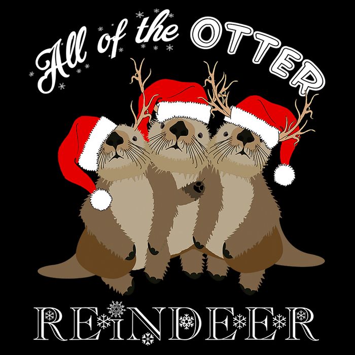 All Of The Otter Reindeer Funny Other Christmas Beaver Mug