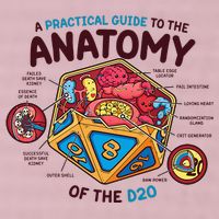 Anatomy Of The D20 Polyhedral 20 Sided Dice Funny RPG 25L Jumbo Tote