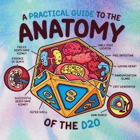 Anatomy Of The D20 Polyhedral 20 Sided Dice Funny RPG Legacy Tie Dye Trucker Hat