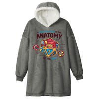 Anatomy Of The D20 Polyhedral 20 Sided Dice Funny RPG Hooded Wearable Blanket