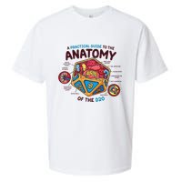 Anatomy Of The D20 Polyhedral 20 Sided Dice Funny RPG Sueded Cloud Jersey T-Shirt