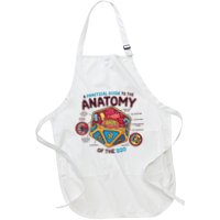 Anatomy Of The D20 Polyhedral 20 Sided Dice Funny RPG Apron