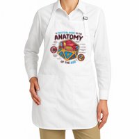 Anatomy Of The D20 Polyhedral 20 Sided Dice Funny RPG Apron