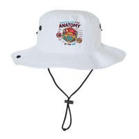 Anatomy Of The D20 Polyhedral 20 Sided Dice Funny RPG Bucket Hat