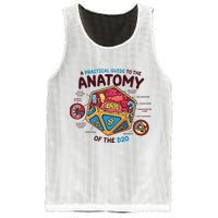 Anatomy Of The D20 Polyhedral 20 Sided Dice Funny RPG Mesh Reversible Basketball Jersey Tank