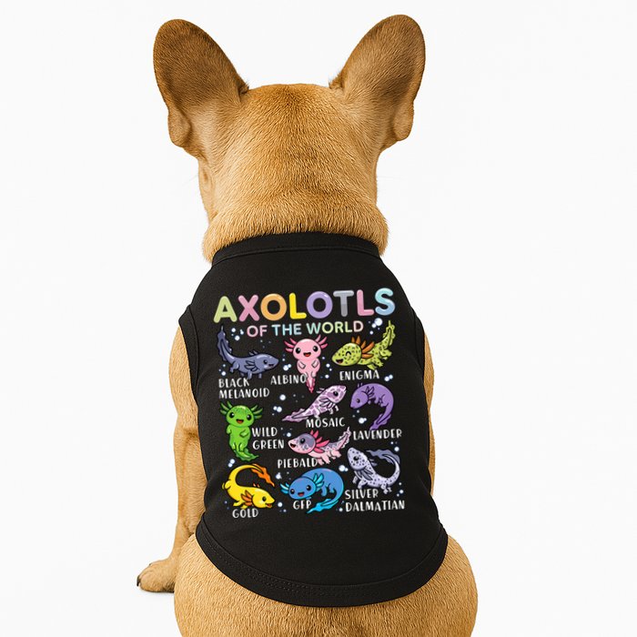 Axolotls Of The World Axolotl Kawaii Animals Salamander Doggie Tank