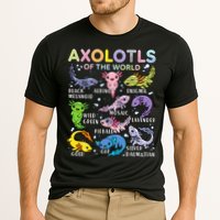 Axolotls Of The World Axolotl Kawaii Animals Salamander Performance Shirt