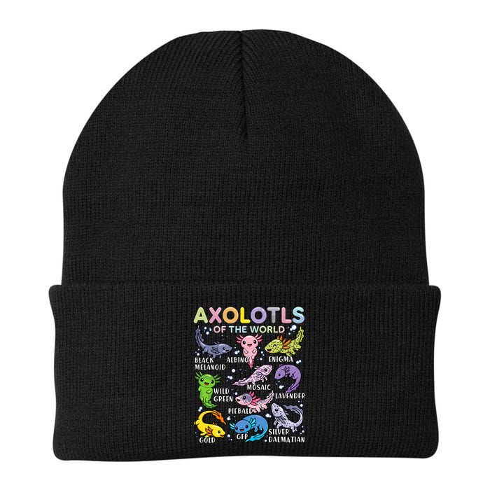 Axolotls Of The World Axolotl Kawaii Animals Salamander Beanie