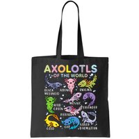 Axolotls Of The World Axolotl Kawaii Animals Salamander Bag