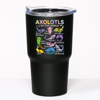 Axolotls Of The World Axolotl Kawaii Animals Salamander Tumbler