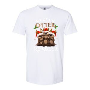 All Of The Otter Reindeer Christmas Funny Cute Gift Softstyle CVC T-Shirt