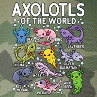 Axolotls Of The World Cute Kawaii Axolotl Legacy Tie Dye Trucker Hat
