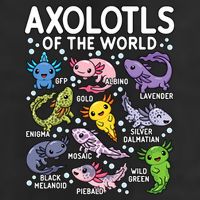 Axolotls Of The World Cute Kawaii Axolotl 15oz Campfire Ceramic Mug