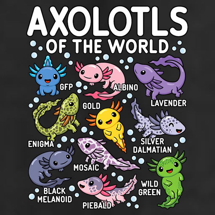 Axolotls Of The World Cute Kawaii Axolotl 15oz Campfire Ceramic Mug