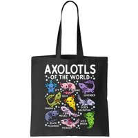 Axolotls Of The World Cute Kawaii Axolotl Bag