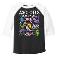 Axolotls Of The World Cute Kawaii Axolotl Toddler Fine Jersey T-Shirt