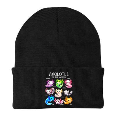 Axolotls Of The World Kawaii Types Of Axolotl Fish Amphibian Beanie