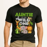 Auntie Of The Wild One Zoo Safari Jungle Animals Lover Cooling Performance Crew T-Shirt