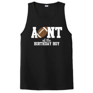 Aunt Of The Birthday Football Lover First Birthday Party Gift PosiCharge Competitor Tank