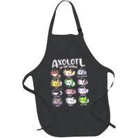 Axolotls Of The World Kawaii Types Of Axolotl Fish Amphibian Apron