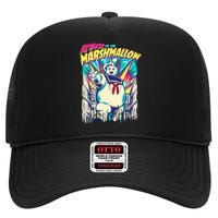 Attack Of The Marshmallow High Crown Mesh Back Trucker Hat