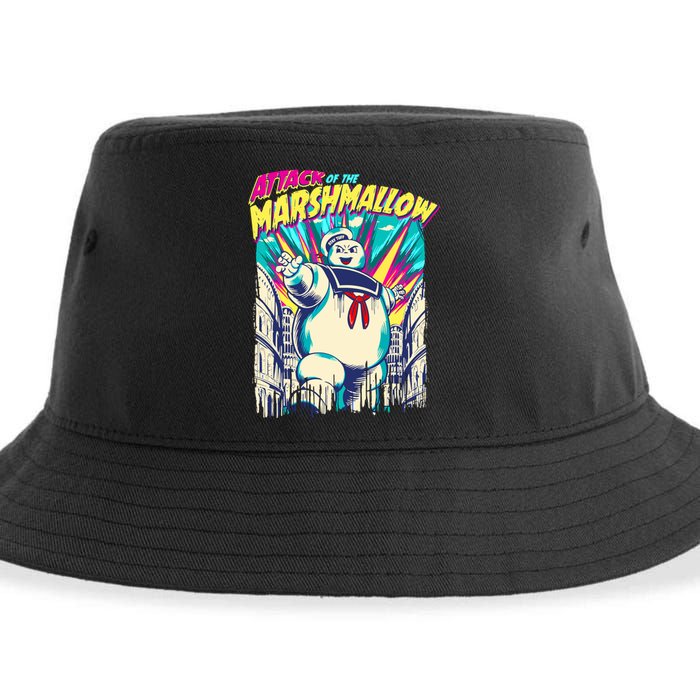 Attack Of The Marshmallow Sustainable Bucket Hat