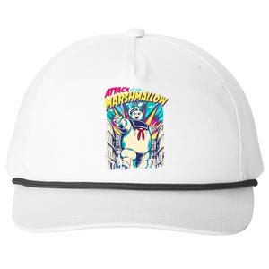 Attack Of The Marshmallow Snapback Five-Panel Rope Hat