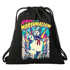 Attack Of The Marshmallow Drawstring Bag