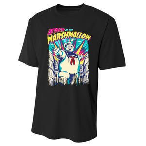 Attack Of The Marshmallow Performance Sprint T-Shirt