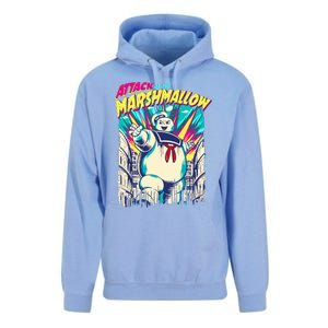 Attack Of The Marshmallow Unisex Surf Hoodie