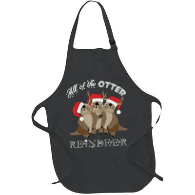 All Of The Otter Reindeer Funny Other Christmas Apron