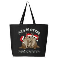 All Of The Otter Reindeer Funny Other Christmas 25L Jumbo Tote