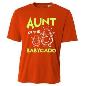 Aunt Of The Cado Avocado National Guacamole Day Gift Cooling Performance Crew T-Shirt