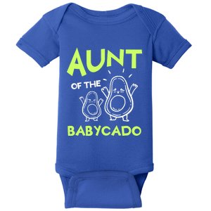 Aunt Of The Cado Avocado National Guacamole Day Gift Baby Bodysuit