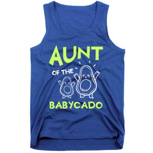 Aunt Of The Cado Avocado National Guacamole Day Gift Tank Top