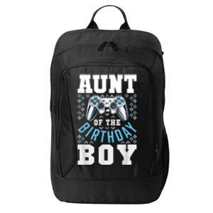 Aunt Of The Birthday Boy Matching Video Gamer Birthday Party City Backpack