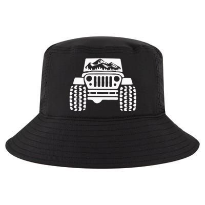 American Offroad Us Flag Forest Peace Love Offroad Cool Comfort Performance Bucket Hat