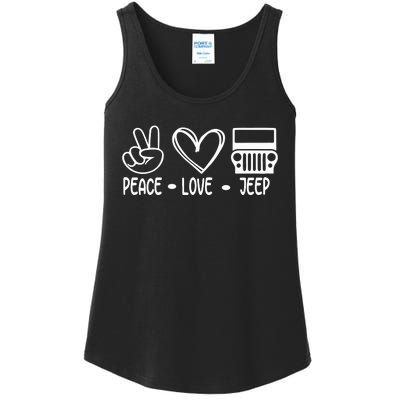 American Offroad Us Flag Forest Ladies Essential Tank